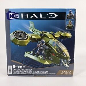 NEW Mega Construx Halo Universe UNSC Hornet Recon HKT18 291 Pieces Discontinued